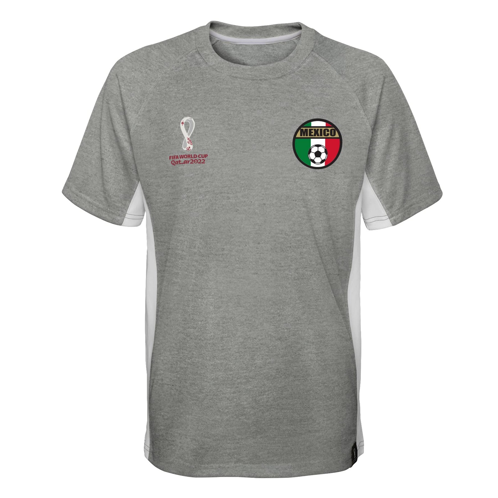 Outerstuff Mens Standard Fifa World Cup Panelled Raglan Short Sleeve Top
