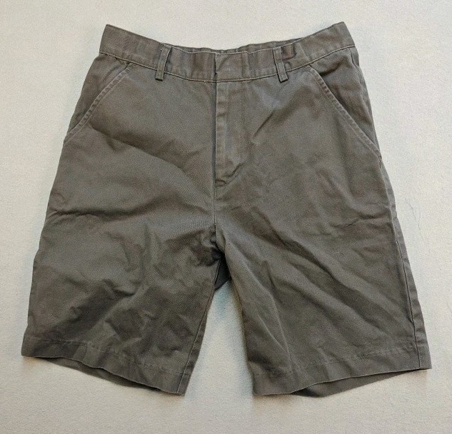 Universal School Uniform Cotton/Poly grey or silver shorts
