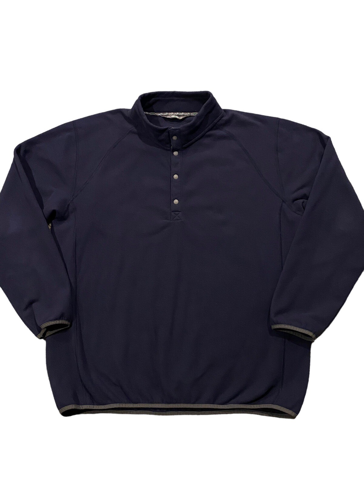 ARBORWEAR Birch Henley Fleece Snap Pullover Quick Dry Navy Blue Men’s 3XL