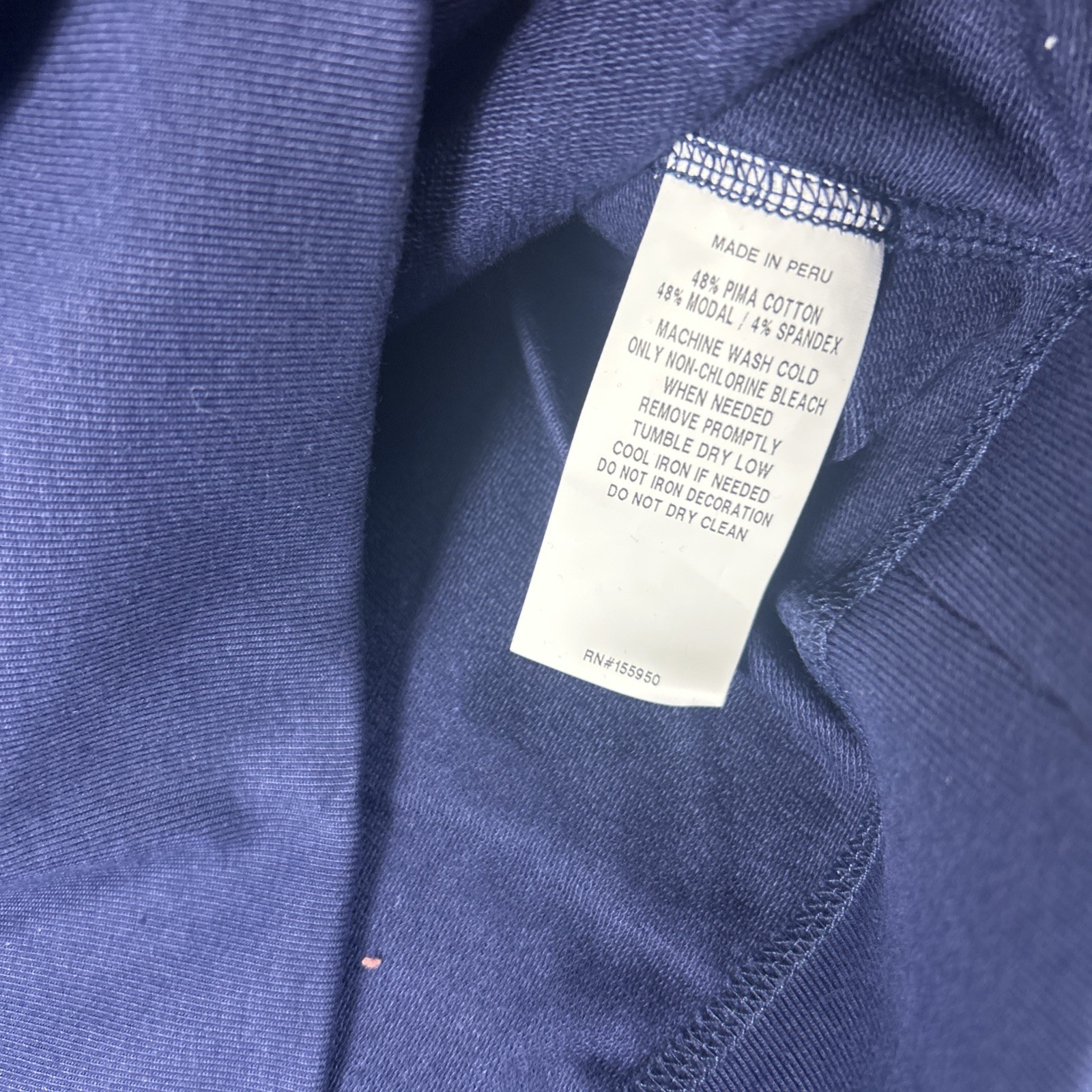 Greyson Golf Hoodie Gotham Small Maltese Blue Cotton Modal Spandex MSRP $168