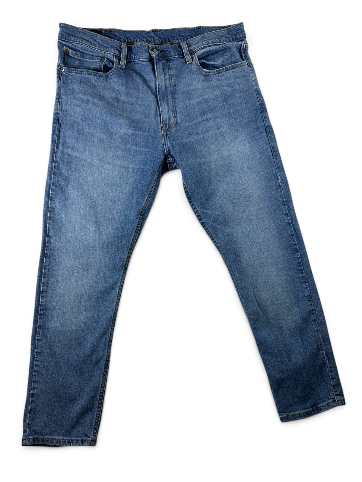 Levi’s 512 Men’s Slim Tapered Light Wash Blue Denim Jeans Stretch 5-Pocket 38/30
