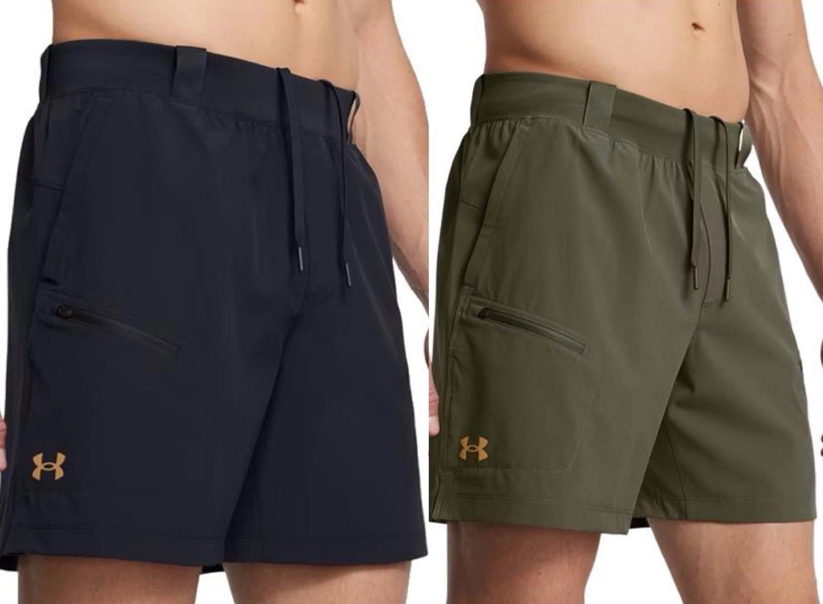 Under Armour Tactical Training Shorts Men Cargo Hiking Hunting Casual Gym Gear