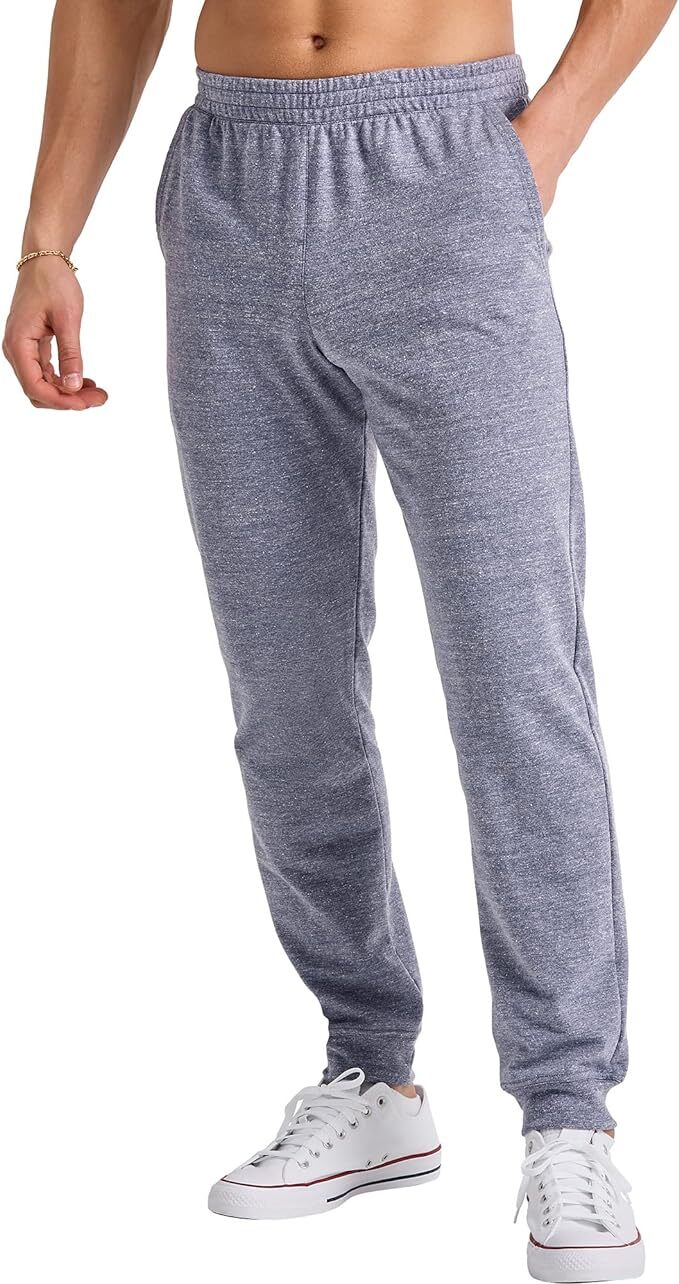Hanes French Terry Jogger Mens Sweat Lounge pants With Pockets