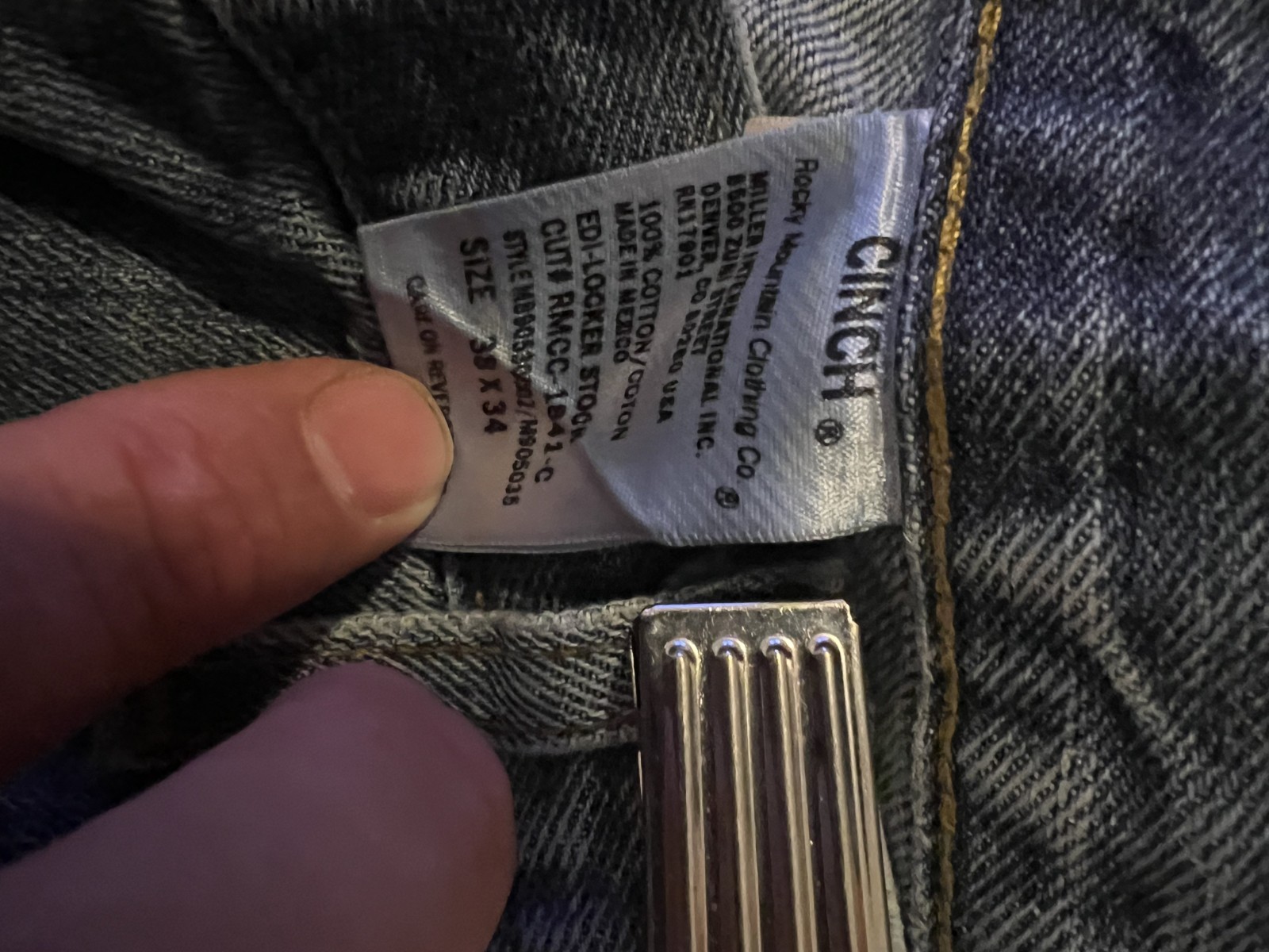 Men’s Cinch Jeans – 3 Pair
