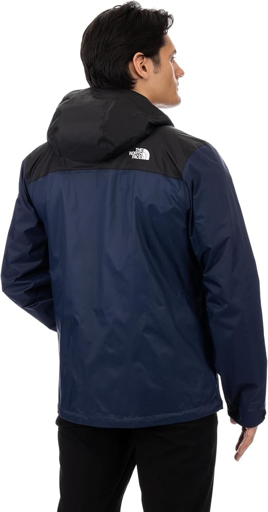 The North Face Men’s Venture 2 Waterproof Hooded Rain Jacket,Summit Navy,Medium