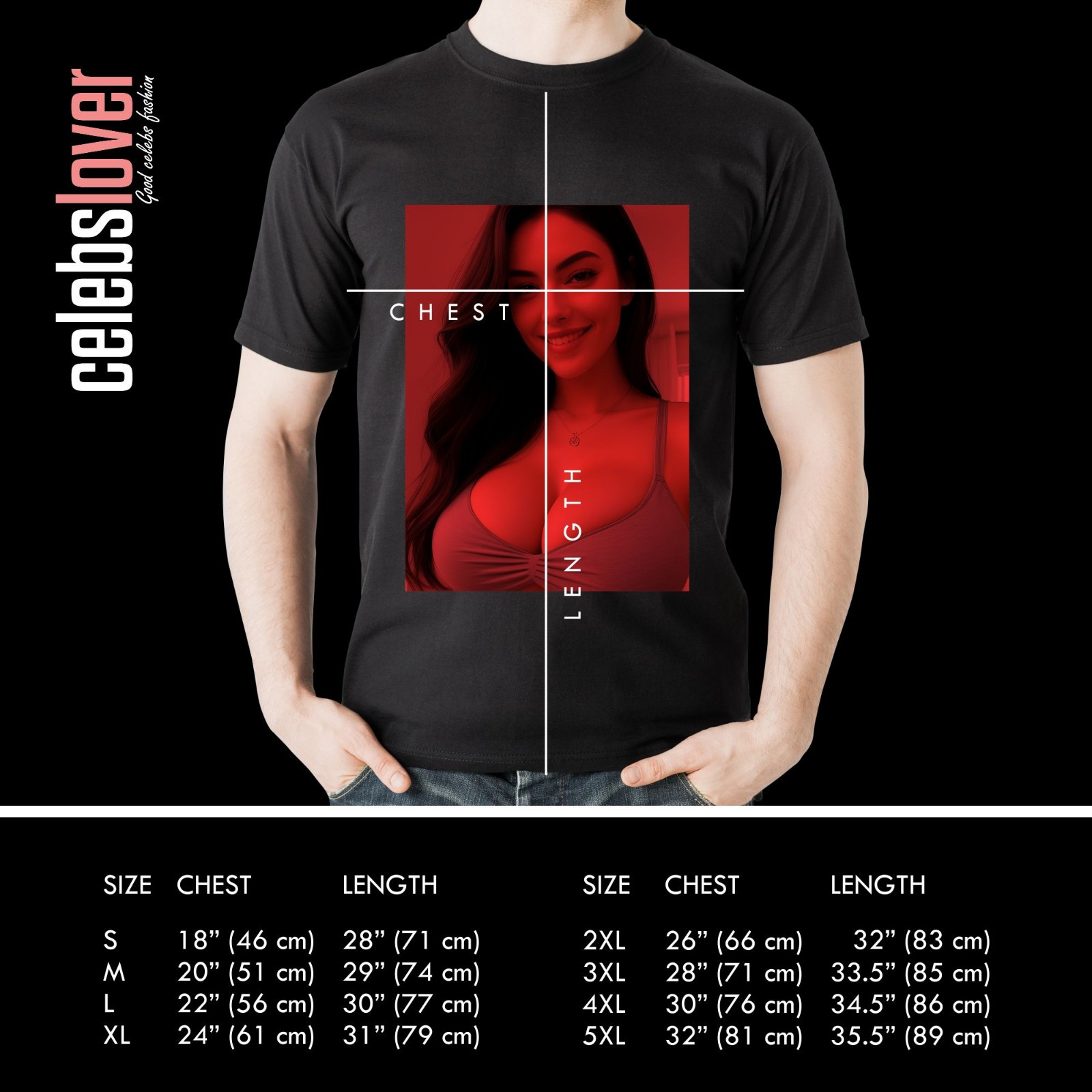 Scarlett Johansson 7 Man’s T Shirt Black Size S, M, L, XL, 2XL, 3XL, 4XL, 5XL