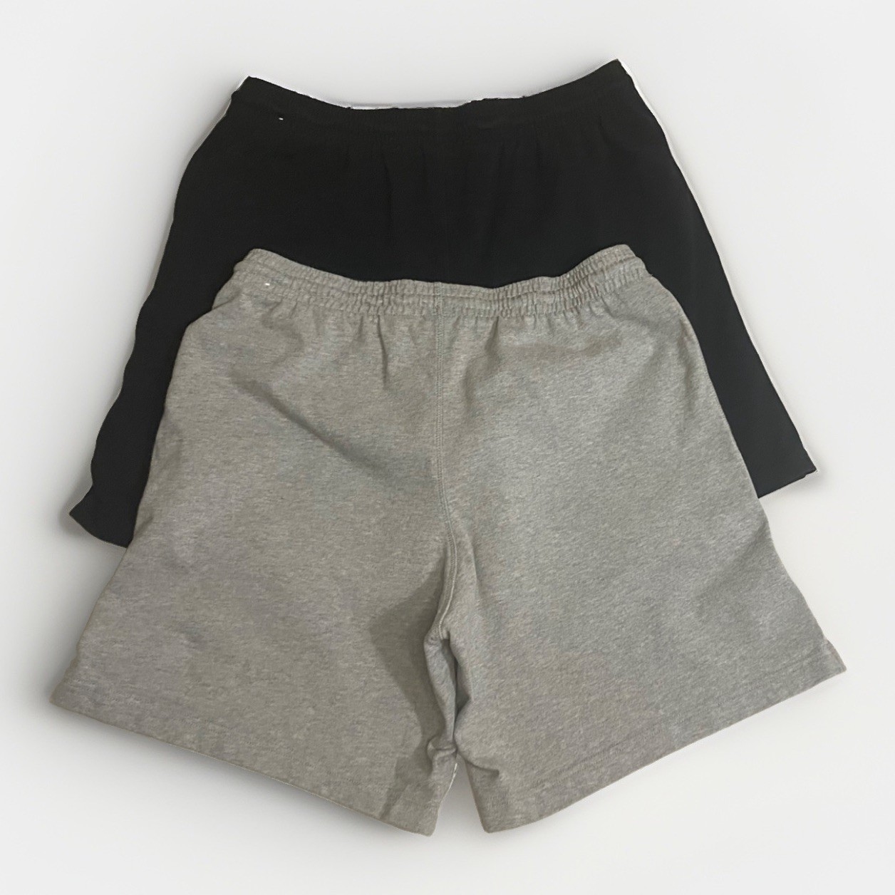 Nike Club Flow French Terry Shorts Men’s Size M, Gray/Black Lot of 2” NWOT!