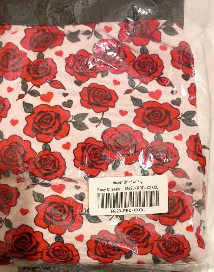 MeUndies UltraModal Core Boxer Brief w/Fly Rosy Cheeks Size 4X NWT