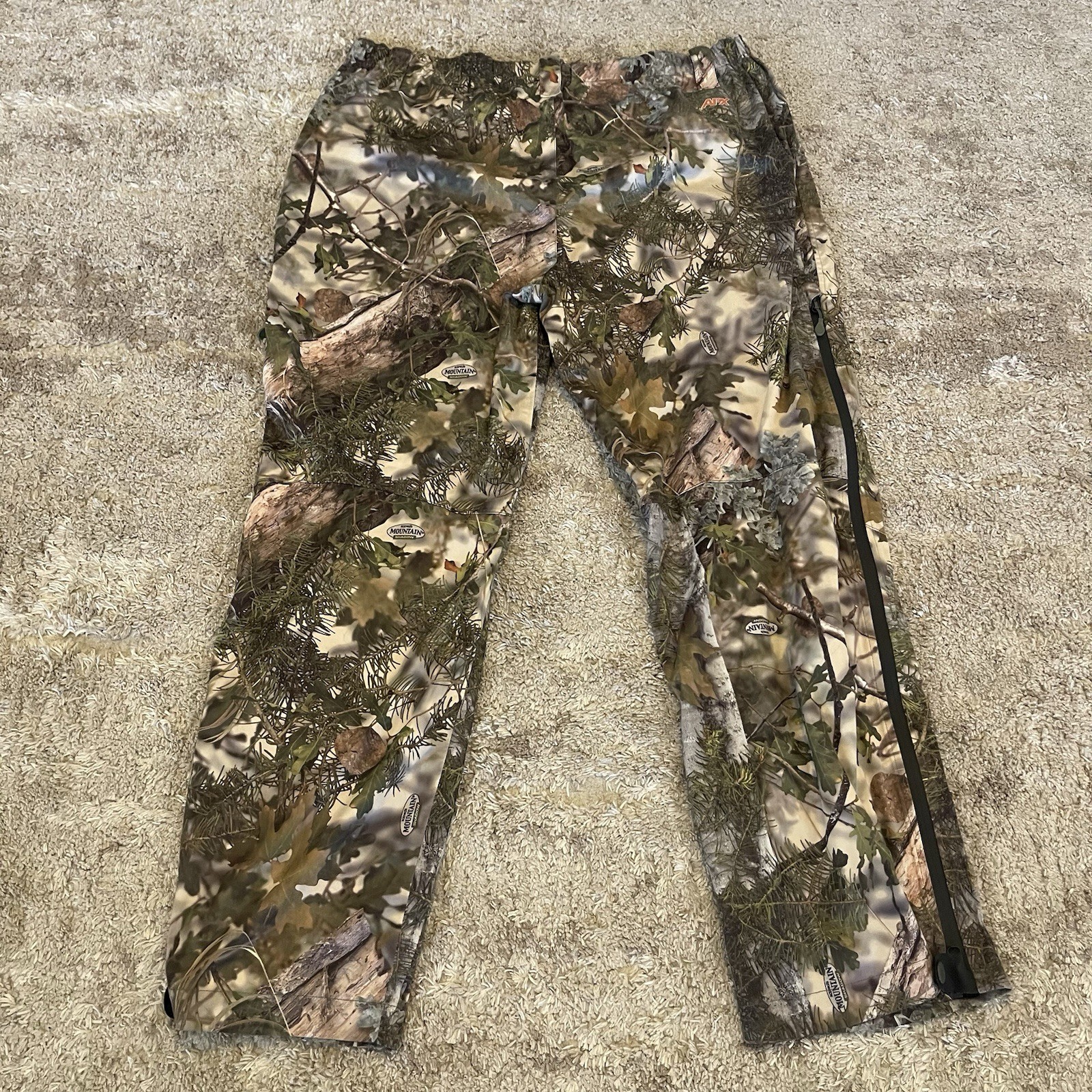 Russel Outdoors Pants Mens XL Green Camo APX L5 Cyclone Pant Hunting Outdoors