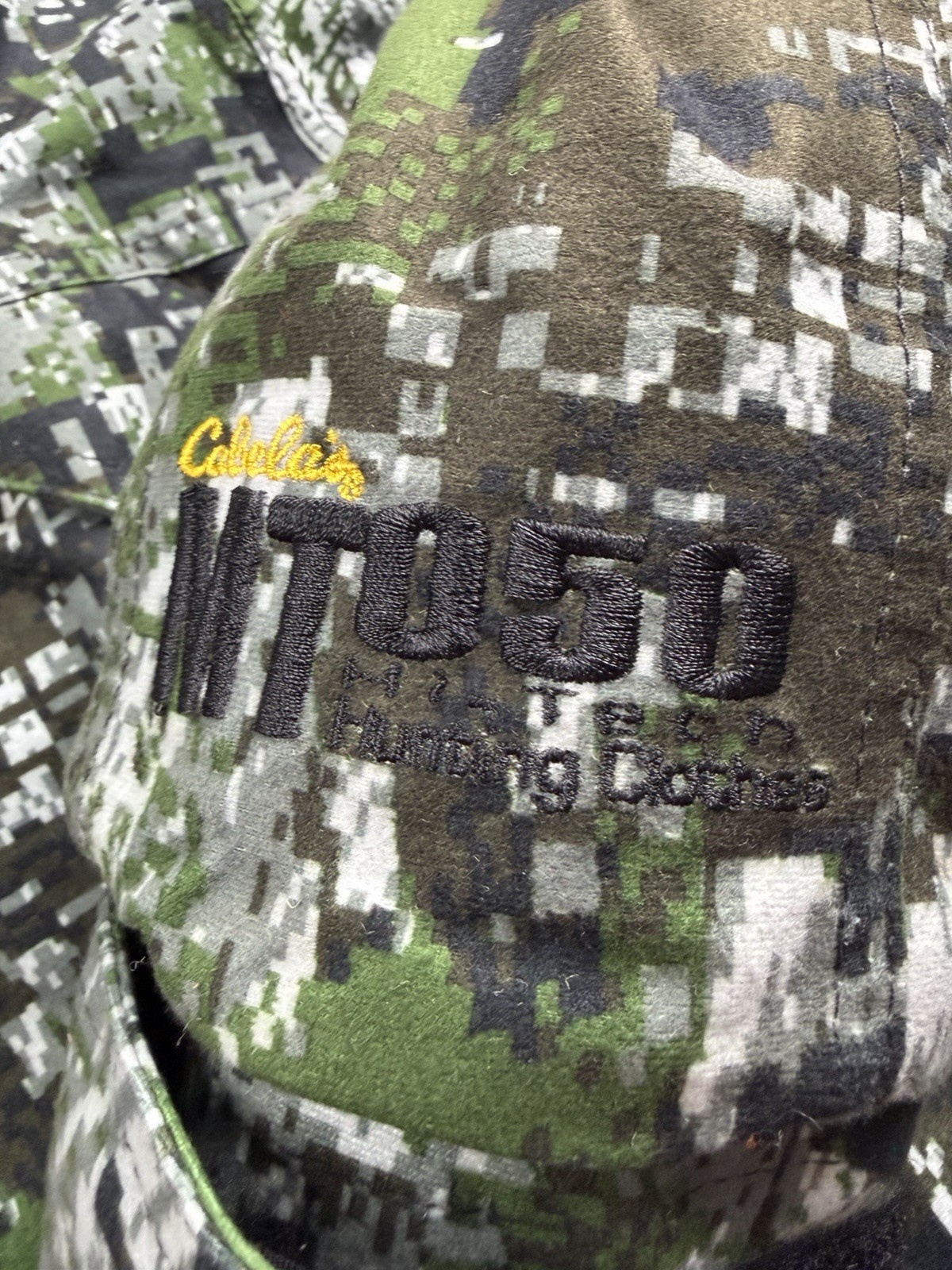 Cabelas MTO50 Whitetail Parka Goretex Thinsulate Scentlok Optifade Camo L EUC!