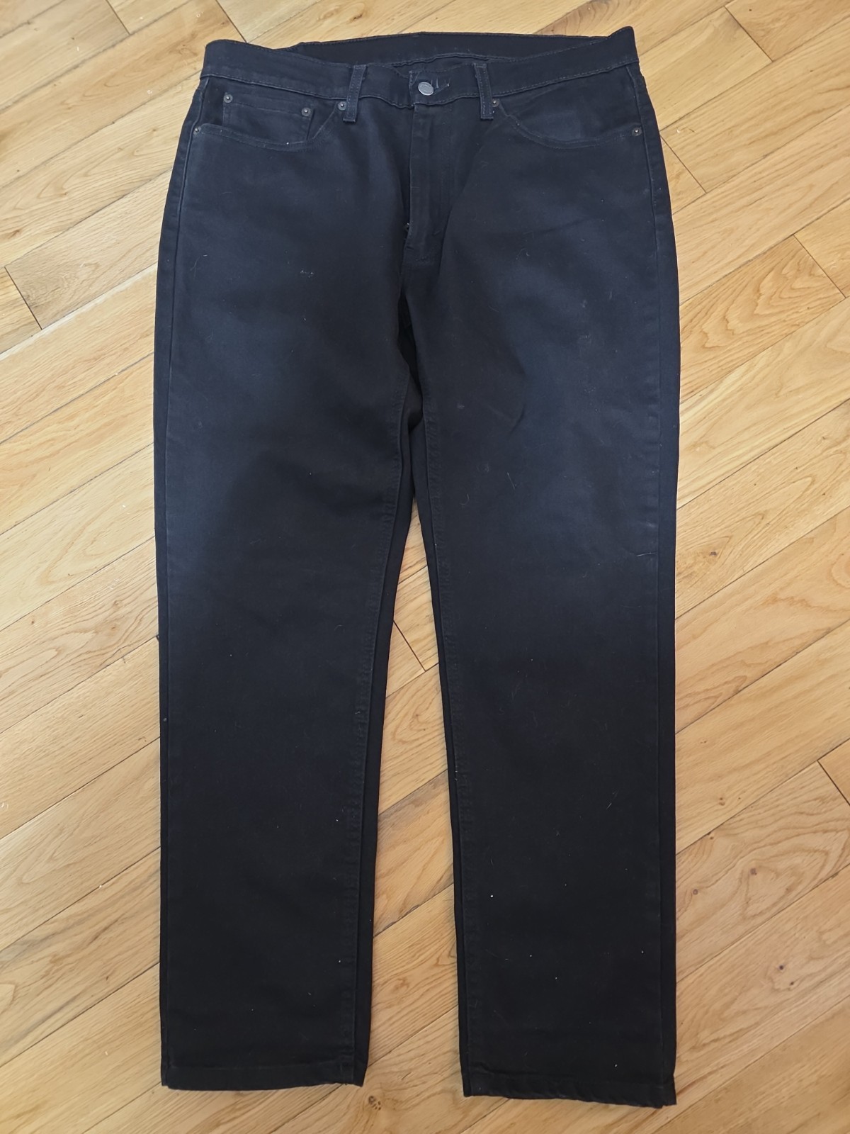 Levi’s 531 Black Stretch Athletic Slim Fit Denim Jeans Men’s 33 X 32