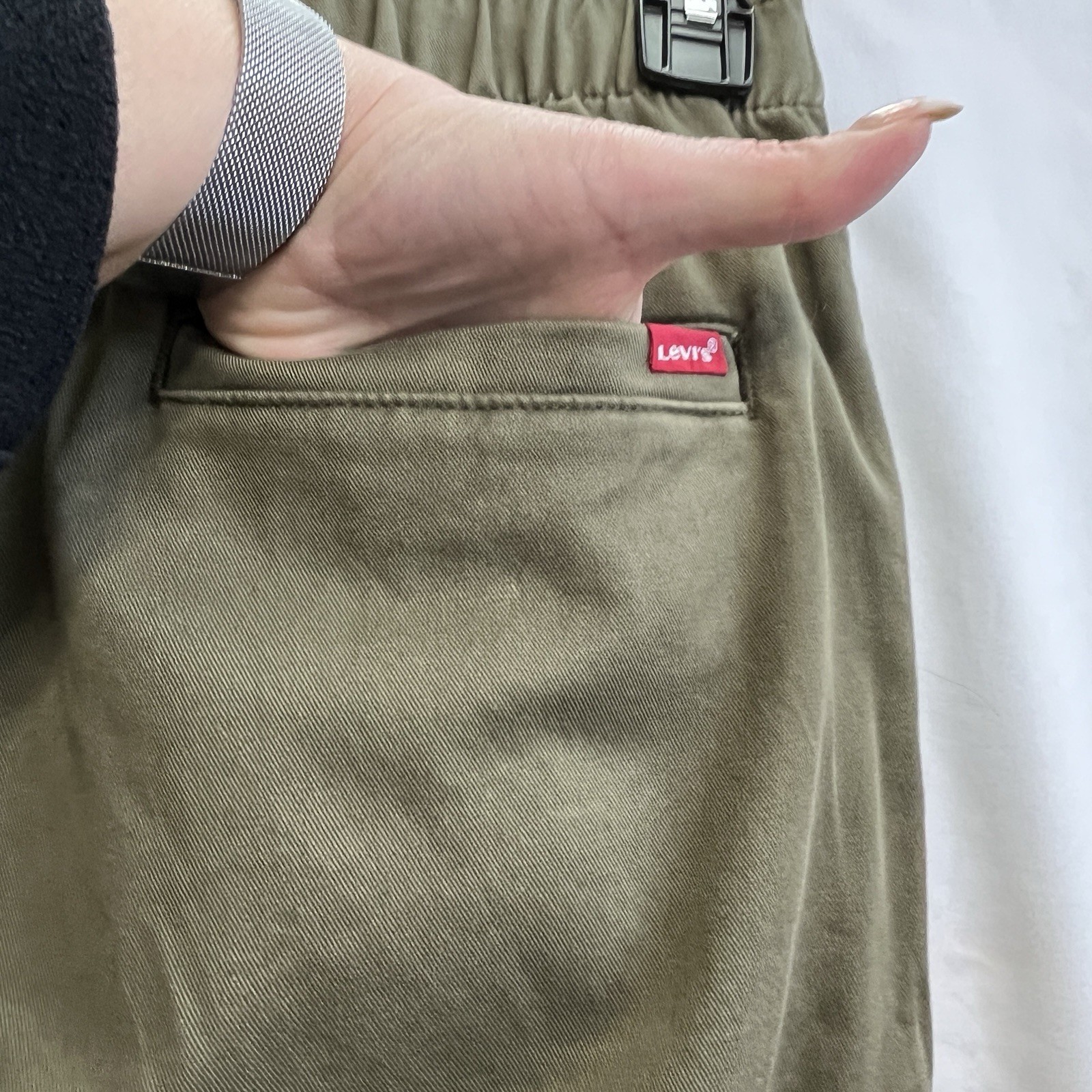 Levi’s Pants Mens XX Chino Joggers Olive Green Size Small (28)