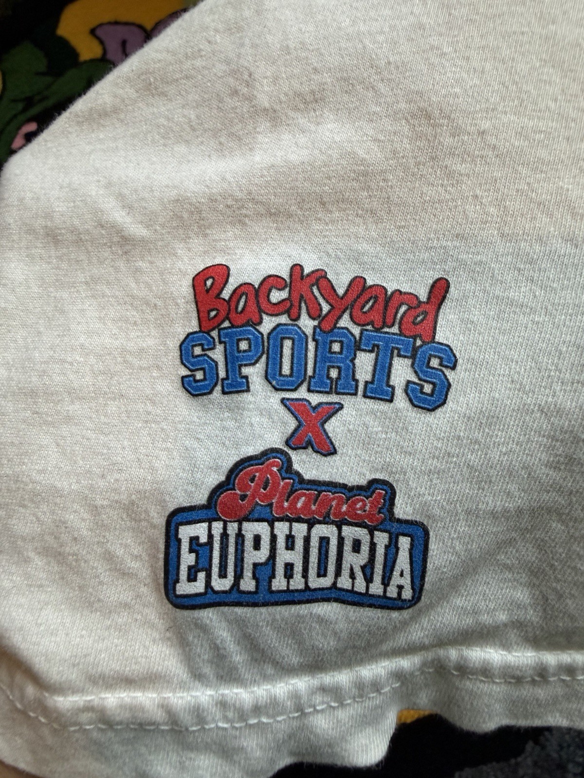 Comfort Colors Backyard SportsxPlanet Euphoria Pablo Sanchez White Limited 23/50