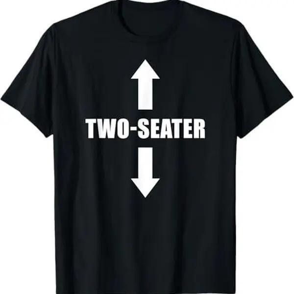 Vintage Two Seater Arrows Funny Golf Unisex Graphic Tee Gift For Him Her