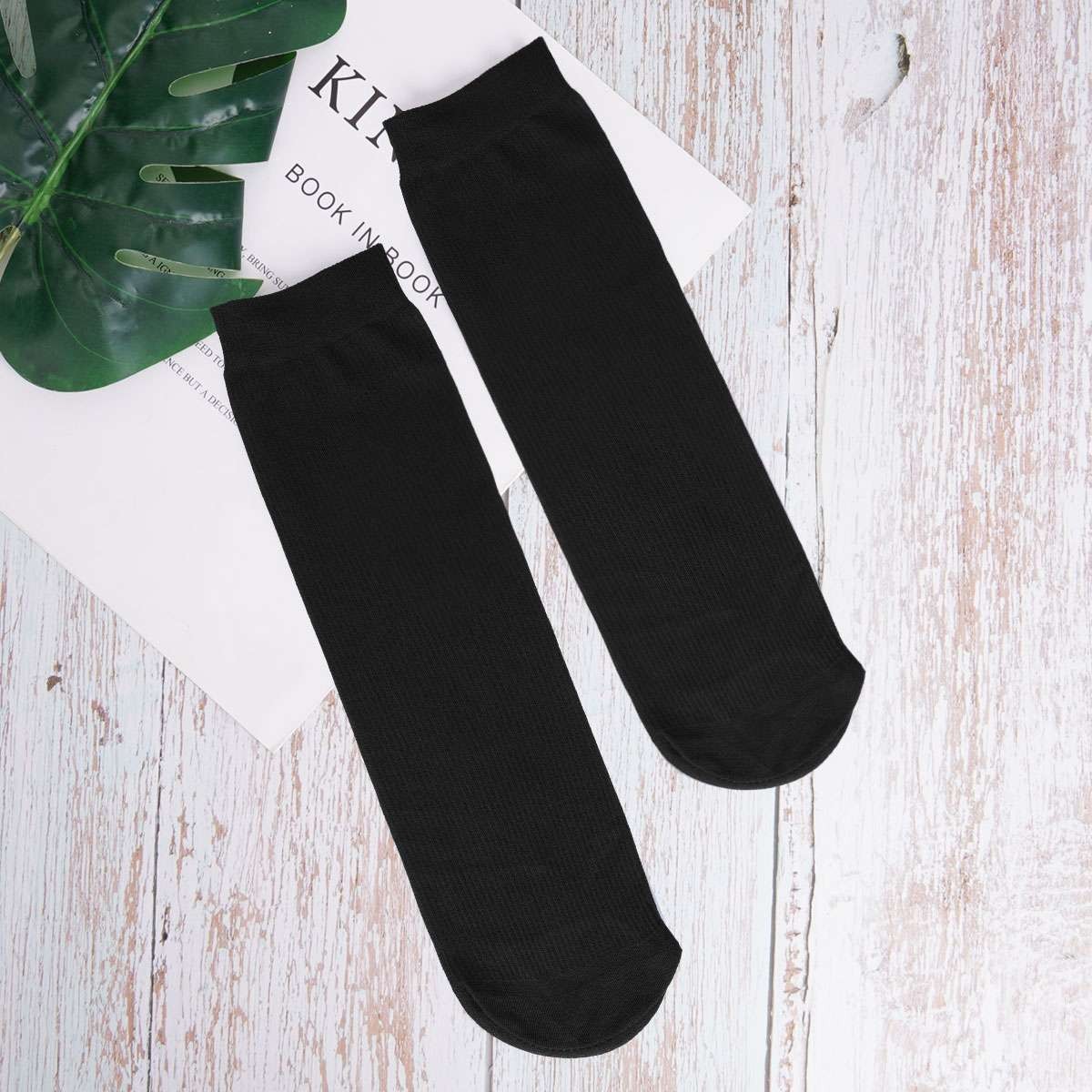 10 Pairs Summer Men Silk Socks Thin Business Ankle Socks Short Leisure US