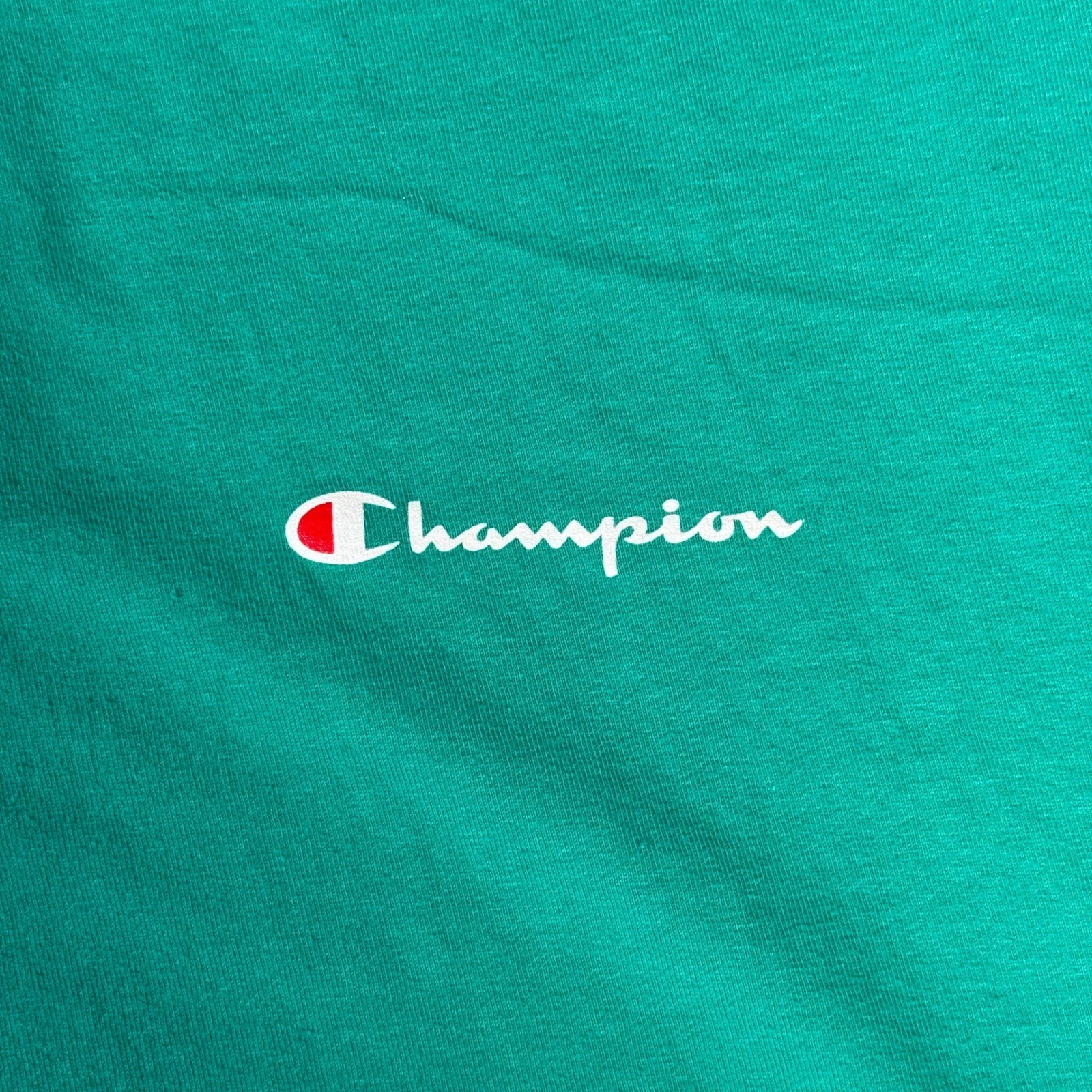 Champion Men’s Large Green Crew Neck T-Shirt Authentic Athleticwear