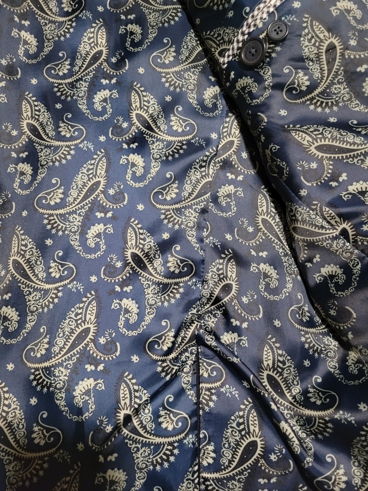 Murano (Coastal Collection) – Men’s (SB) Blazer/Navy Blue w/White Piping/XL