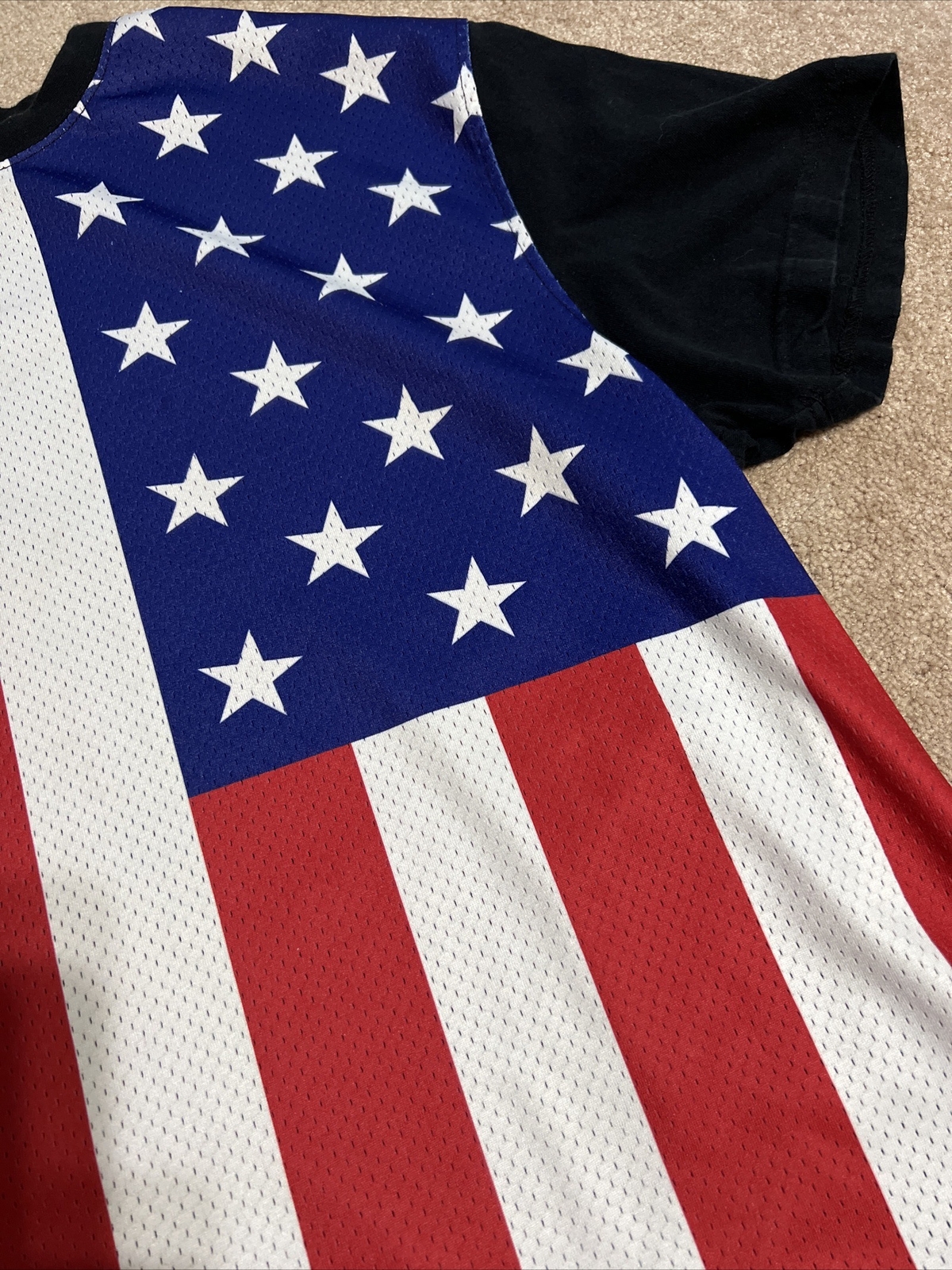 Maxi Milian Tshirt Stars And Stripes Large Short Sleeve
