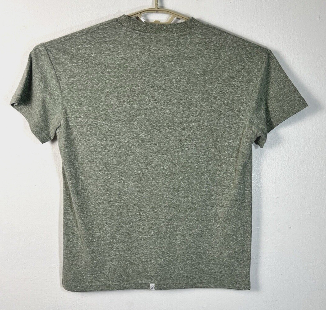 Kuwalla Montreal Size Small Green Heather Short Sleeve Crew Neck T Shirt