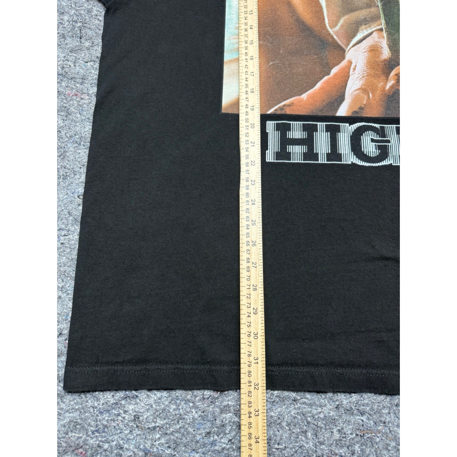 Shaka Wear Super Max Heavy T-Shirt Mens 3XL Black High Graphic Photo Print Tee