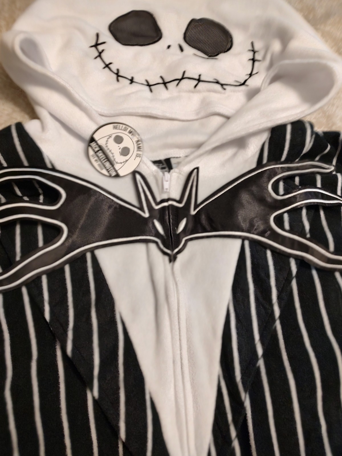 Jack Skellington, Tim Burton’s Nightmare Before Christmas 3XL Men’s Sleepwear