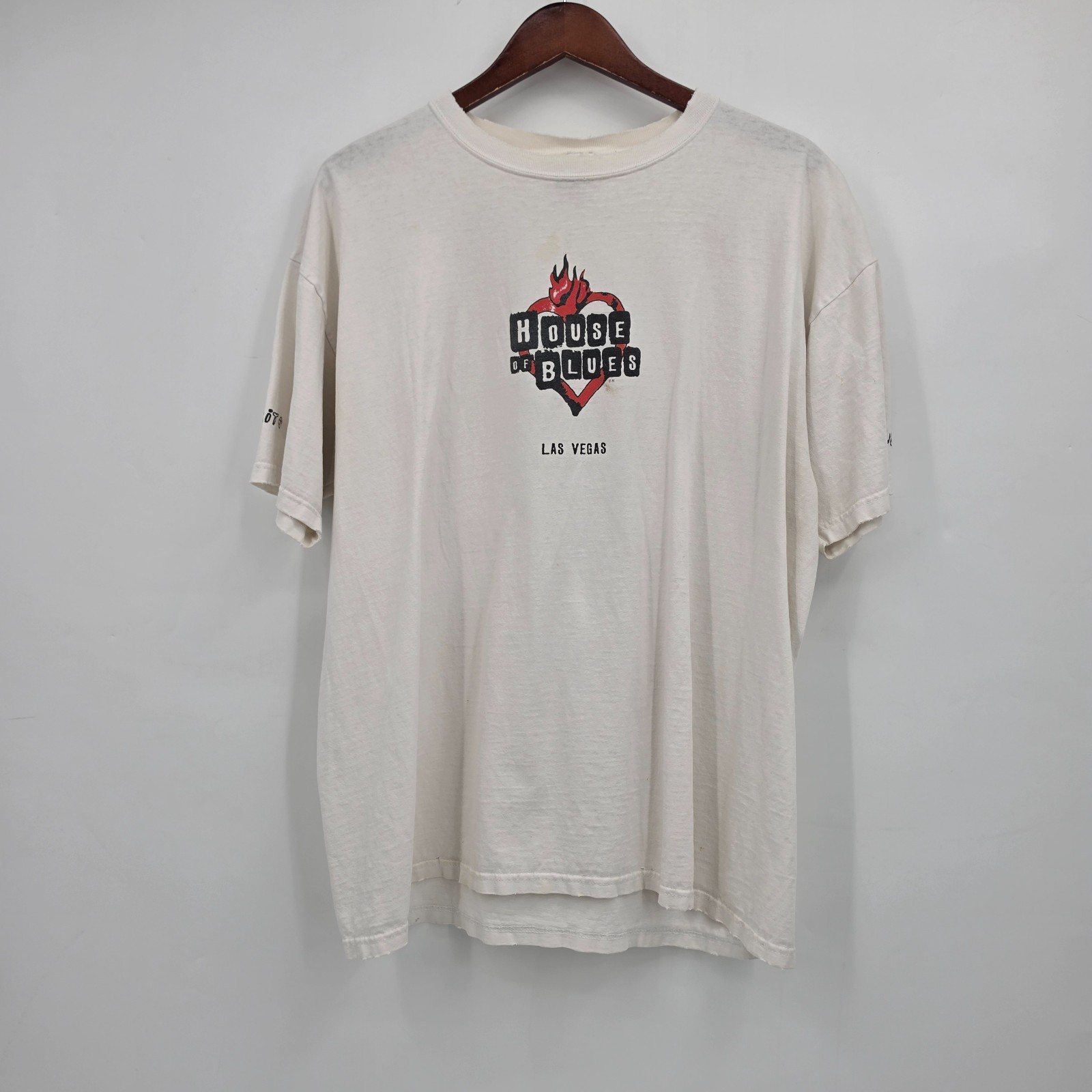 Vintage House Of Blues Orlando Spirit Soul T-Shirt Men’s Size XL White Music Bar