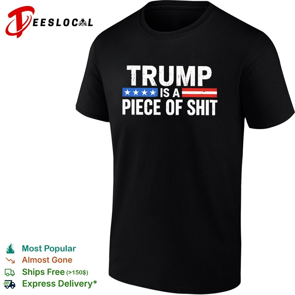 Trump Is a Piece of Sh*T political protest shirt
