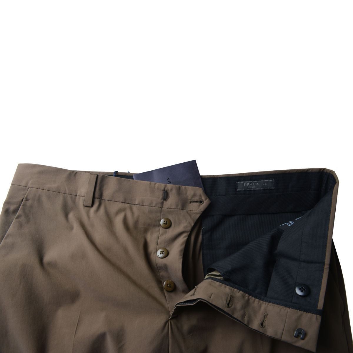 Prada Men’s Brown Casual Pants Size US 28 30 32 34 36 38