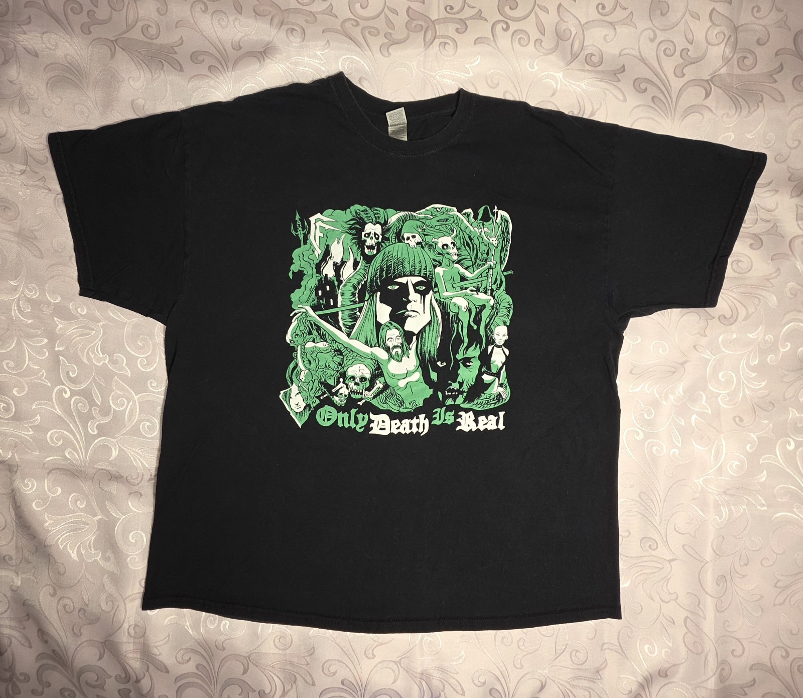 Celtic Frost Hellhammer Only Death Is Real Tshirt Men’s 2XL Black Venom Bathory