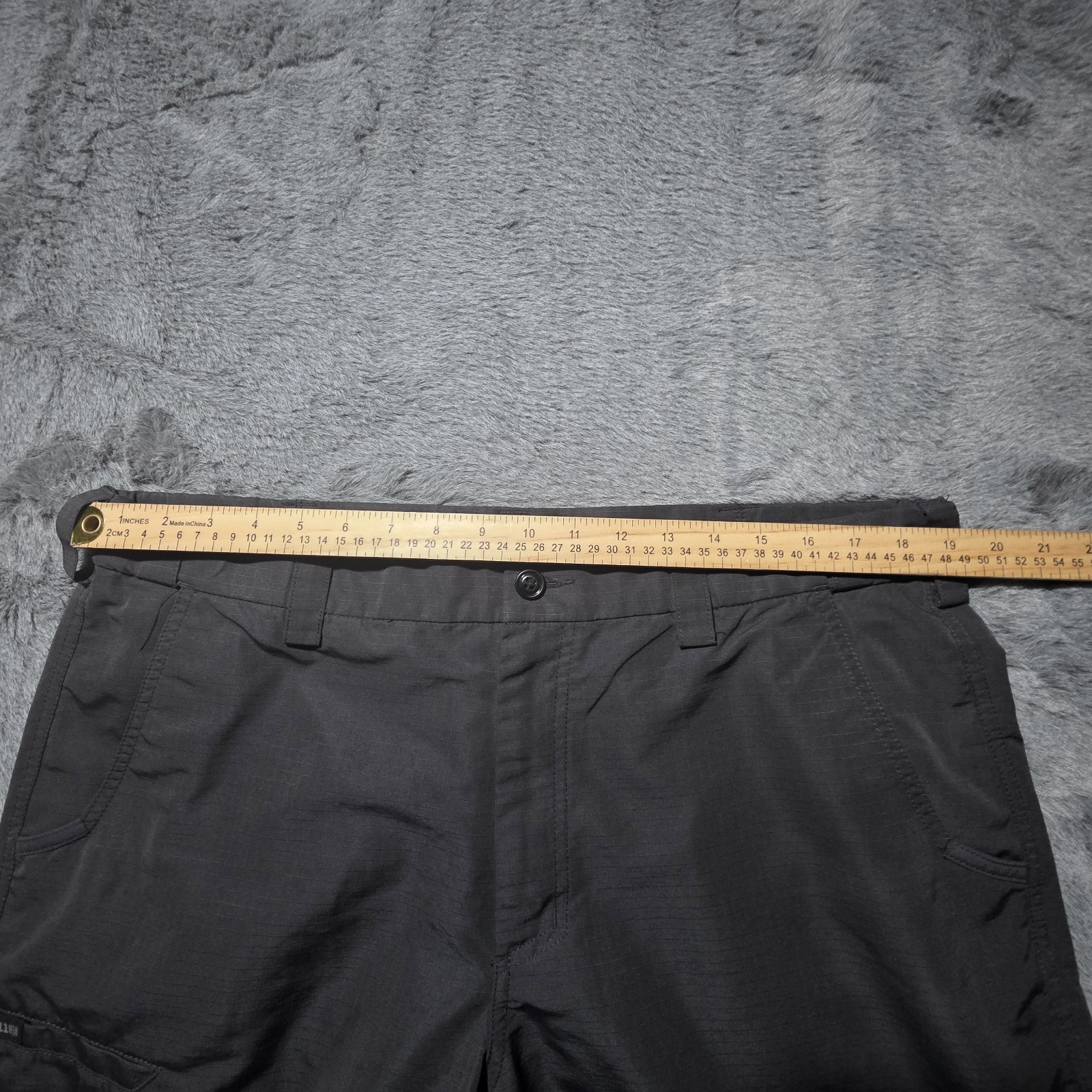 5.11 Tactical Fast-Tac Urban Pants Mens 38×32 Charcoal Ripstop Cargo Duty 74461