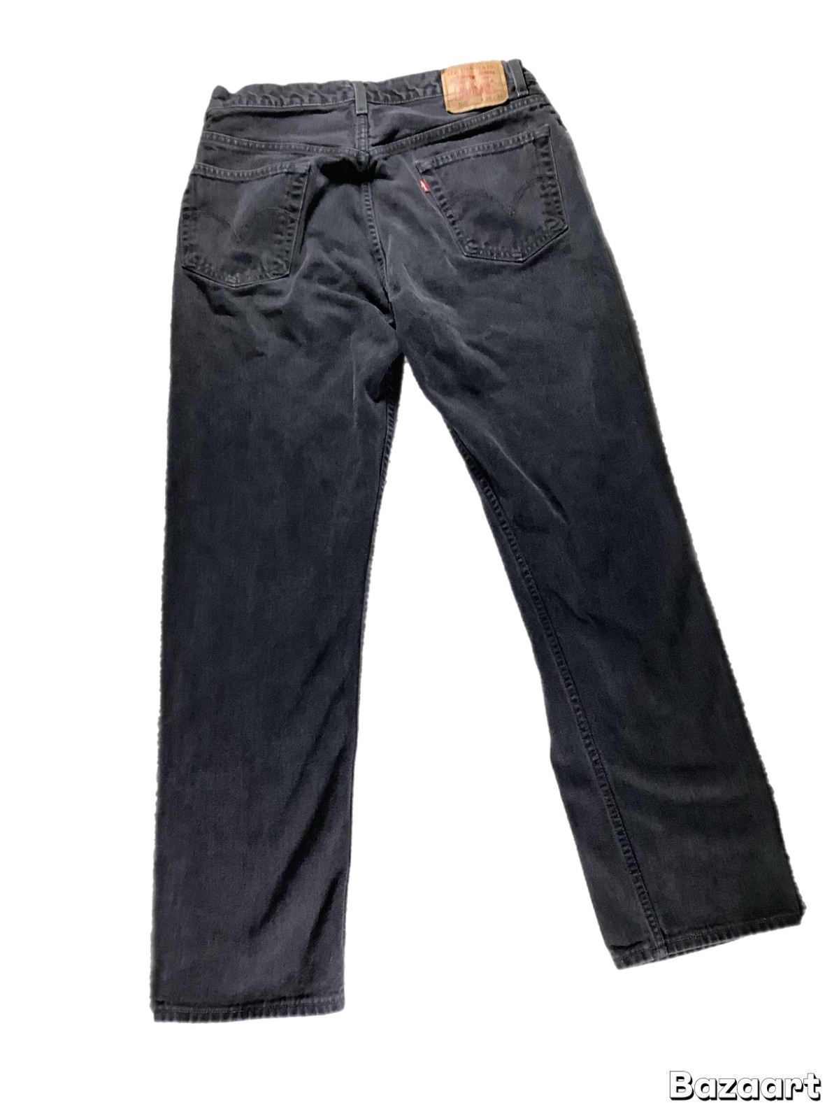 Vintage Levi’s 505 Black Jeans Men’s 36×34 Made in Canada Dec 2002 Y2K