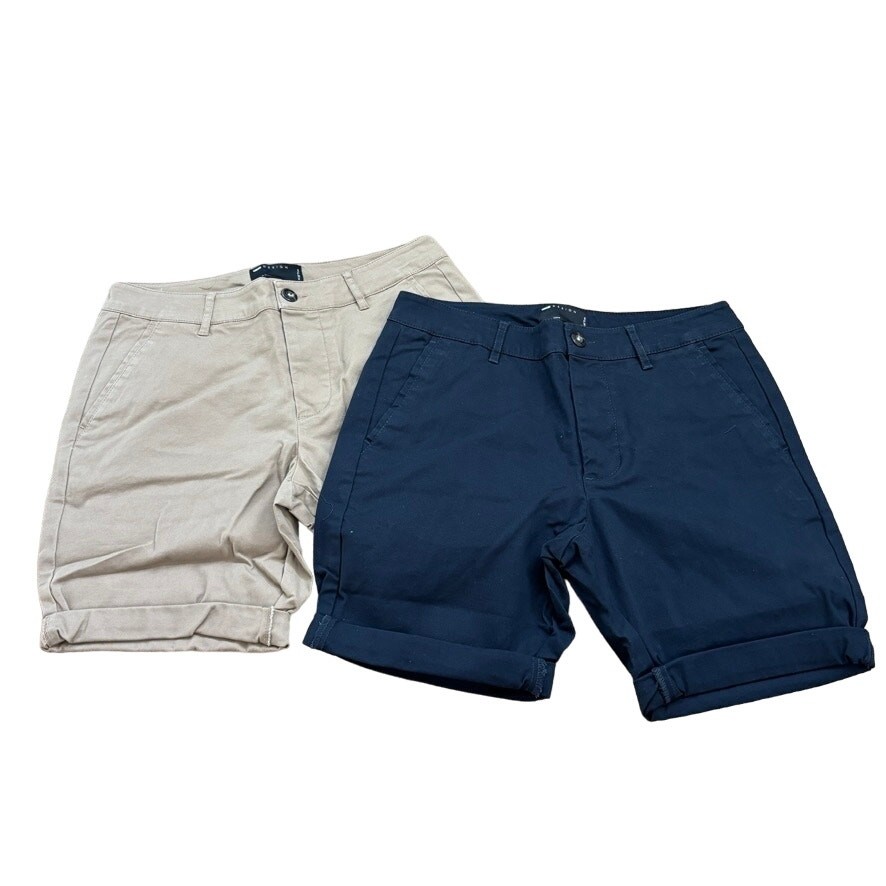 NWOT ASOS Chino Shorts 2-Pack Men’s 6″ Inseam W28 Streetwear Smart Casual