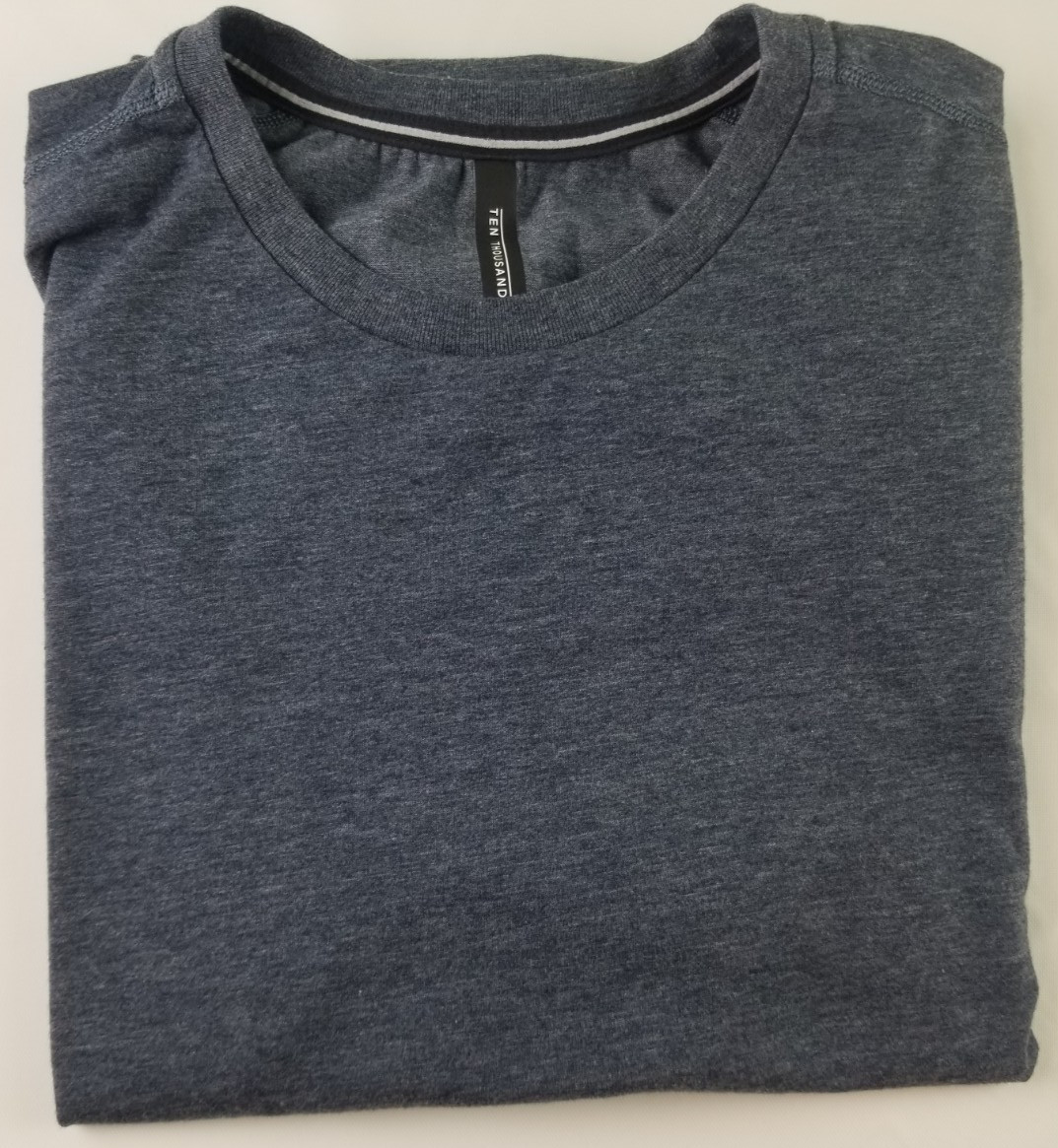 Ten Thousand Durable Shirt Size M TTKT011 Athletic Tee Fitted 65/35 Poly Cotton