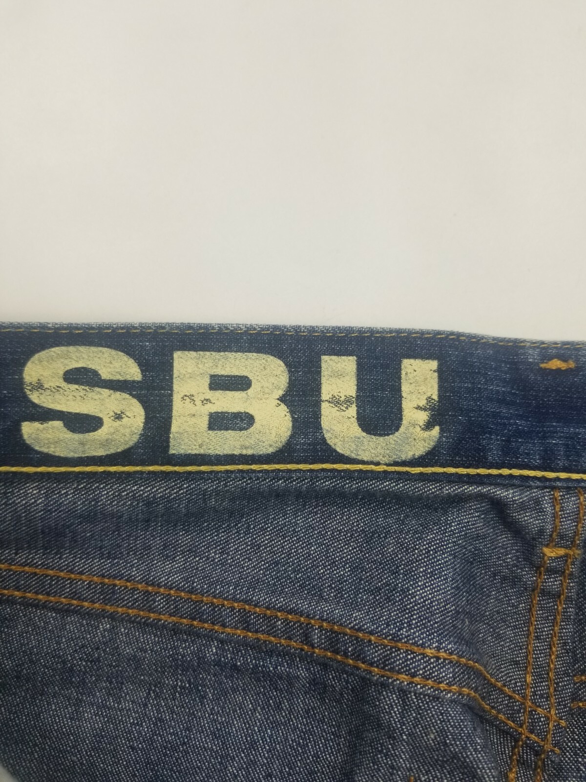 SBU Strategic Business Unit Mens 28 x 33.5 Jeans Straight Leg Button Fly Italy