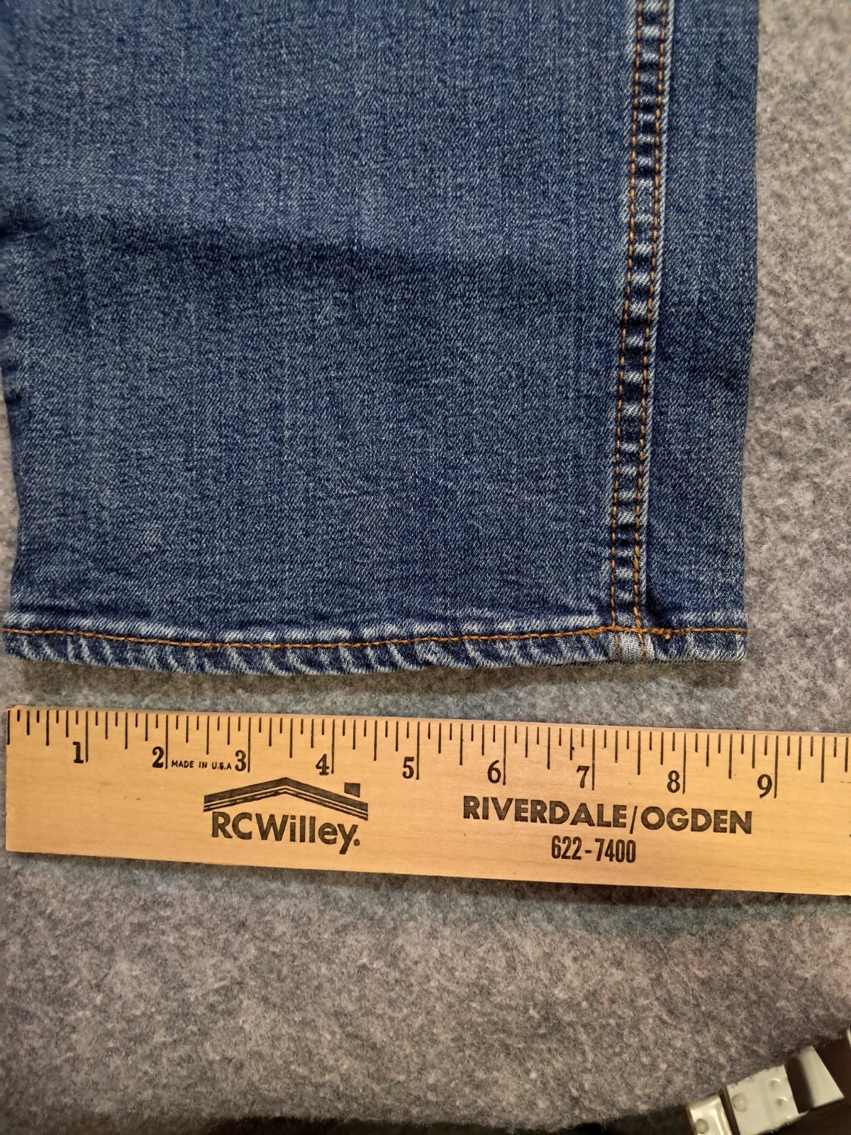 Old Navy Mens Loose Built-In Flex Jeans 34×34 34