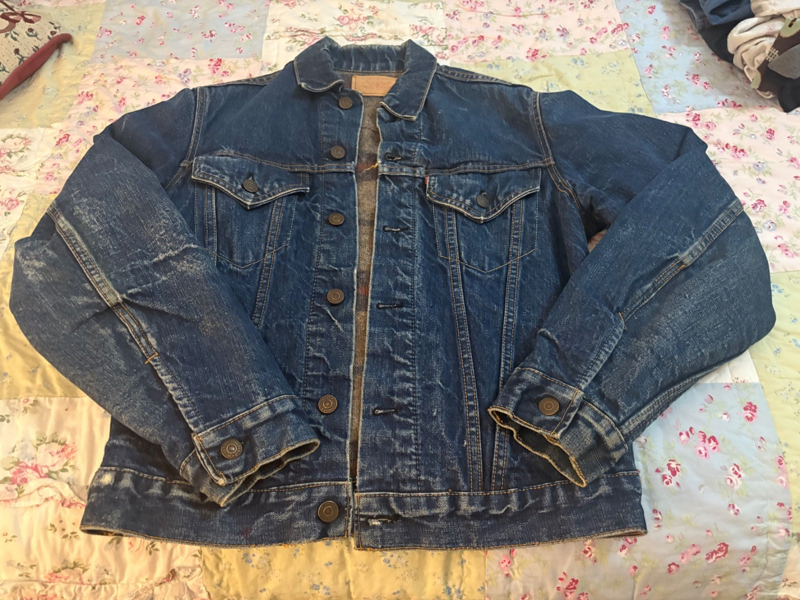 Vintage Levi’s Big E Trucker Jacket Men’s Small Type 3 Made in USA