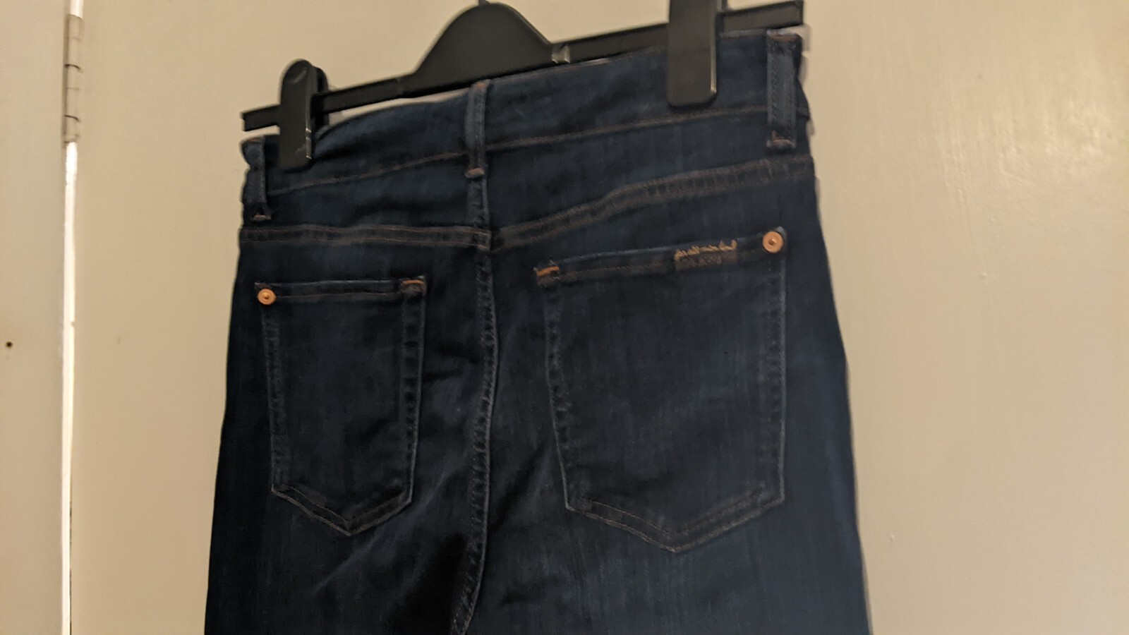 Men’s 7 For All Mankind Blue Denim Slim Straight Leg Jeans 28″ Waist 26″ Leg