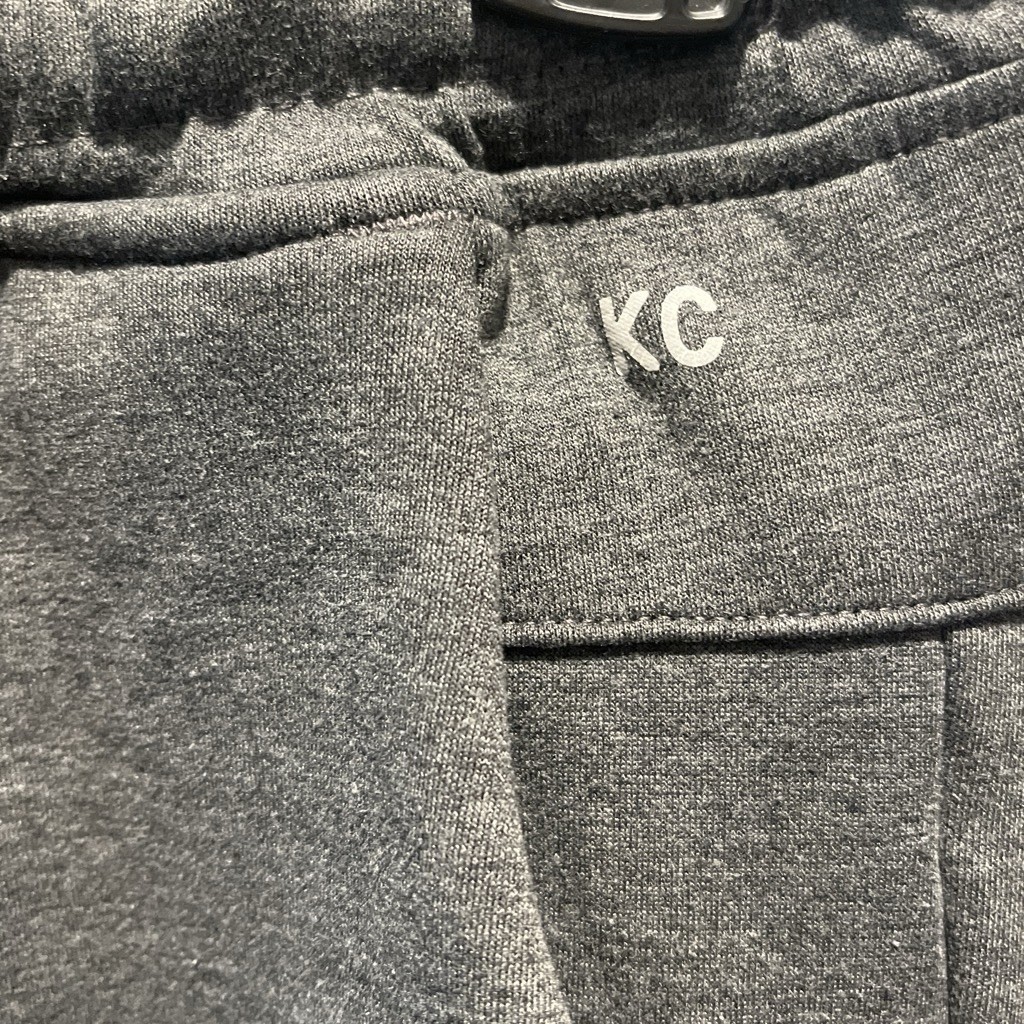 Kenneth Cole Active Men’s Gray Jogger Pants L Drawstring Elastic Waist Pockets