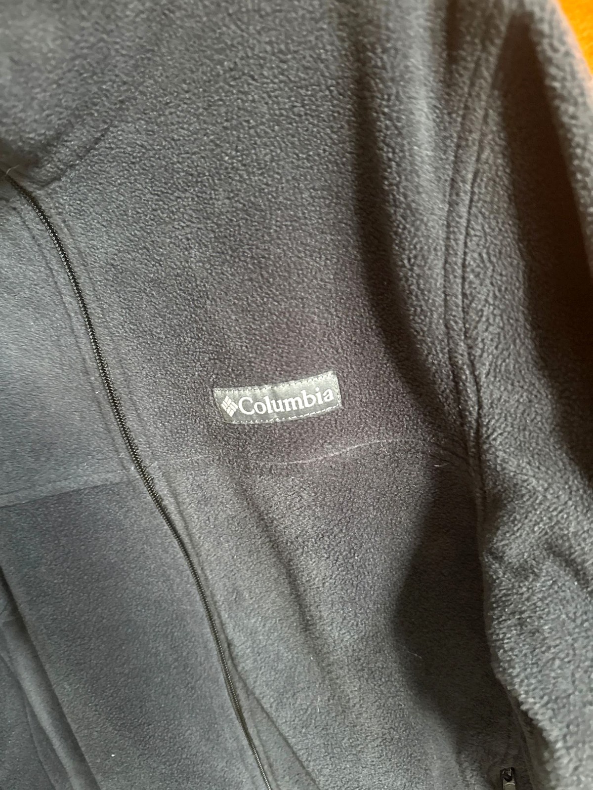 Columbia Steens Mountain Fleece Jacket Mens M Charcoal Gray Full Zip Warm
