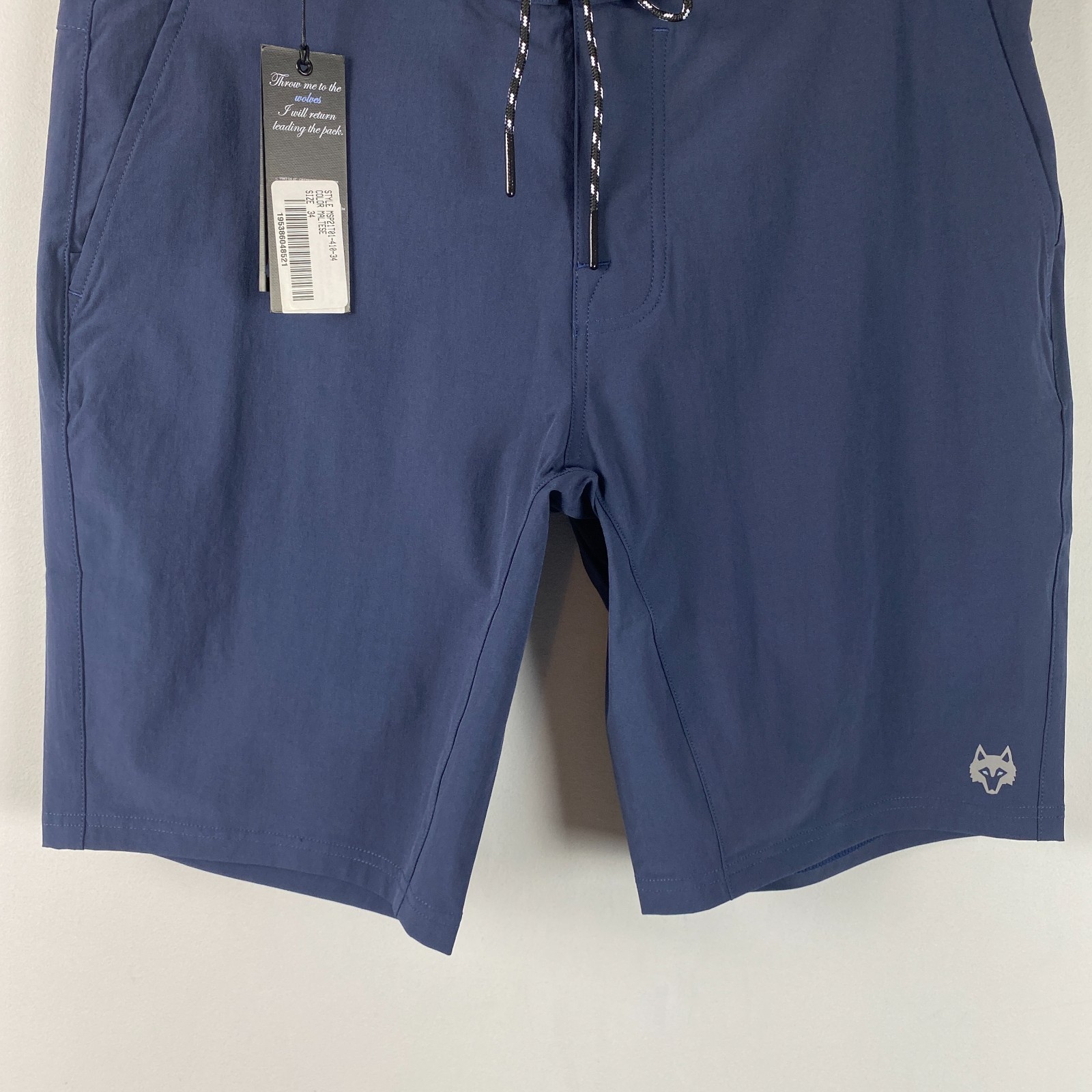 Greyson Golf Indian Wells Board Swim Shorts Mens 34 Maltese Navy Blue