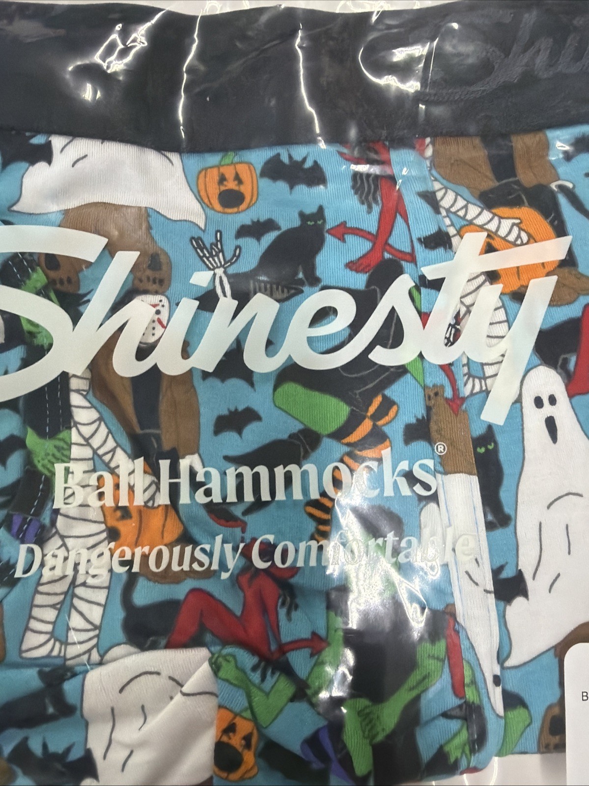 Shinesty Men’s The Monster Smash Long Leg Ball Hammock Pouch Boxer Briefs Small