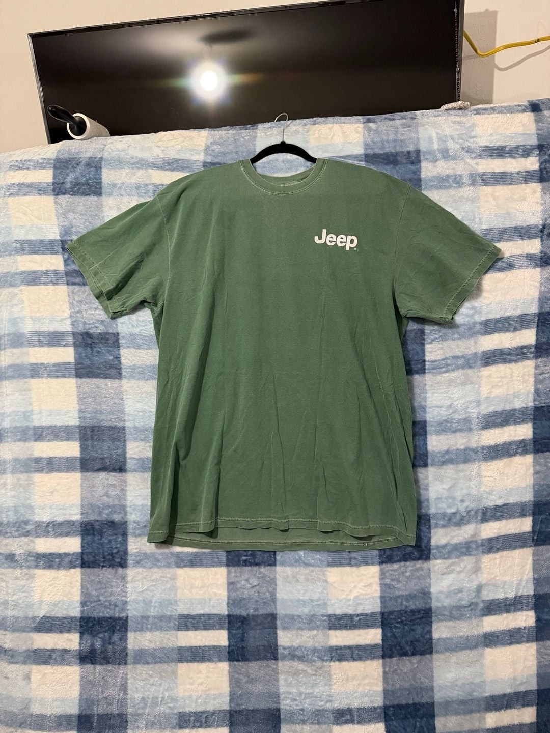Jedco Jeep Made To Explore Graphic T-Shirt Green
