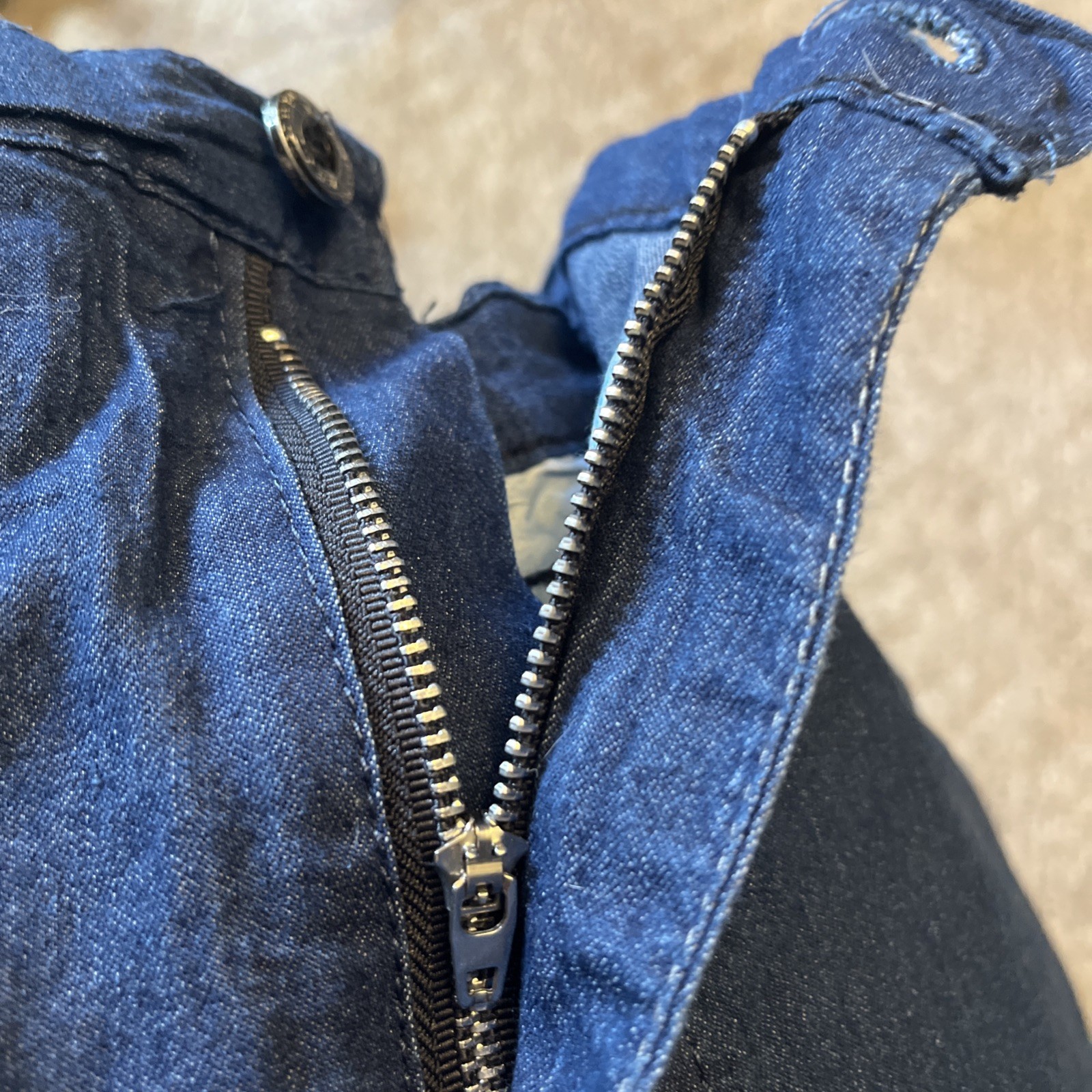 3-Jett Jeans 46 X 32 Men’s Straight Fit Stretch BLUE Jeans (2 NEW & 1 washed)