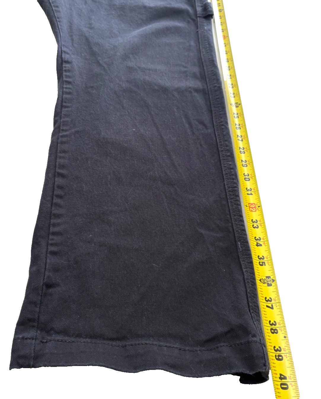 Mens 36×30 Denim Jeans Black Workwear Signature Carpenter Pants by Levi Strauss