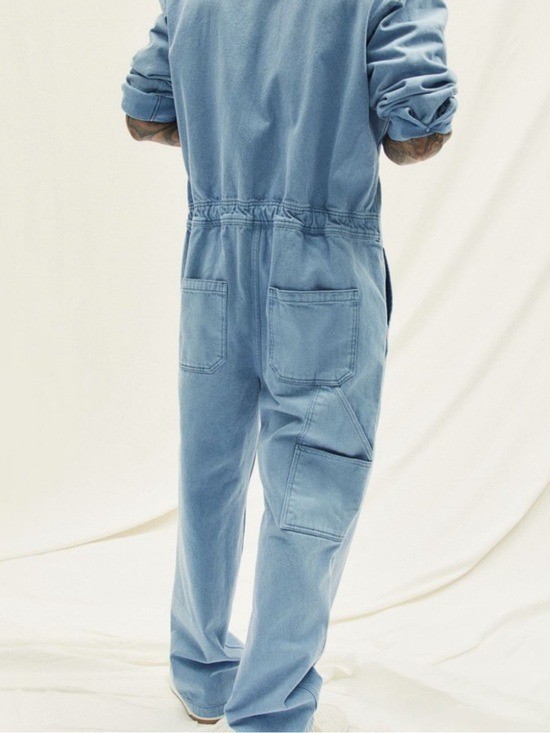 Sold Out H&M Collab Men’s Limited Edition Denim Jumpsuit Oversized BAGGY