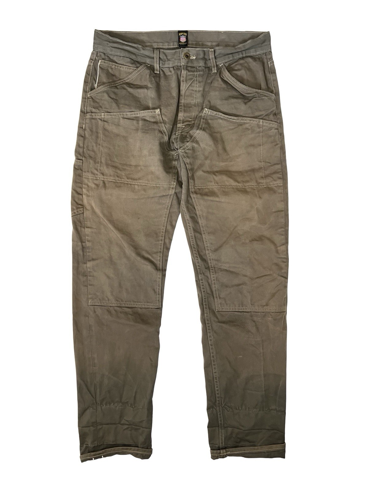 Brave Star Die Hard Double Knee Tapered Leg 10oz Selvage Men’s 36