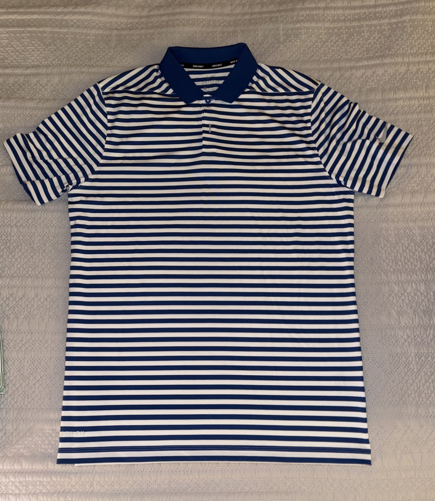 Nike Golf Dri Fit Victory Polo Striped Men’s Medium