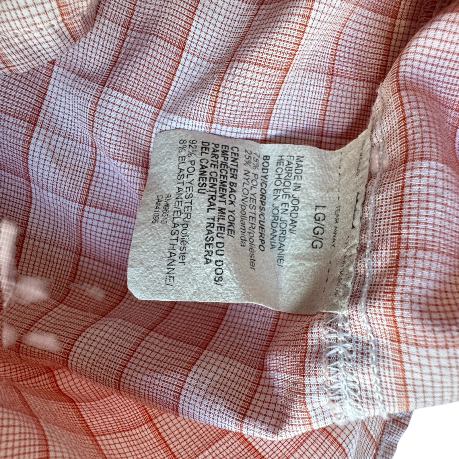 Under Armour Men’s Drift Tide 2.0 Pink Plaid Fitted S/S Shirt Sz Large