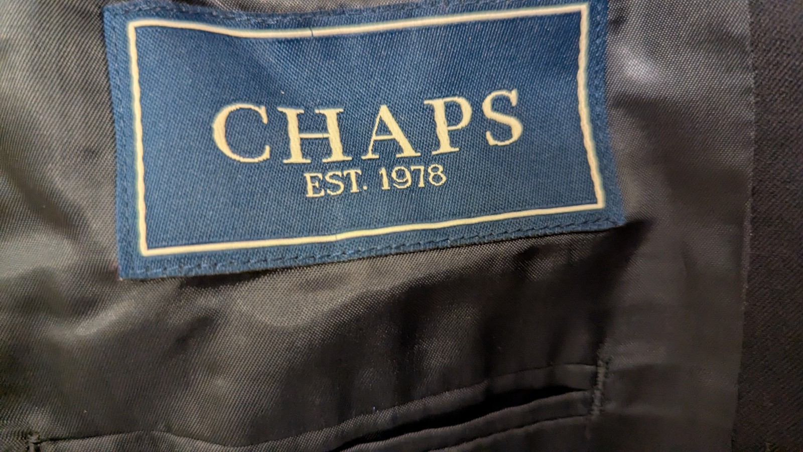 Men’s Chaps Navy Blue Blazer 46R