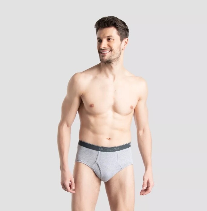 Fashionably Comfortable 3 or 6-Pack of Fruit of the Loom Men’s Briefs Underwear